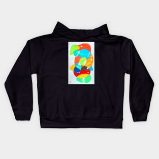 abstract art XIX Kids Hoodie